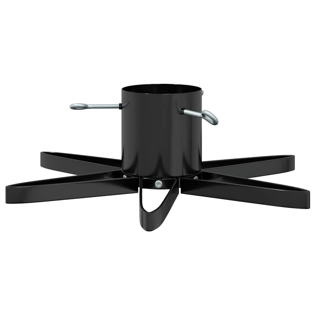 Christmas Tree Stand Black 50 x 50 x 15.5 cm Steel