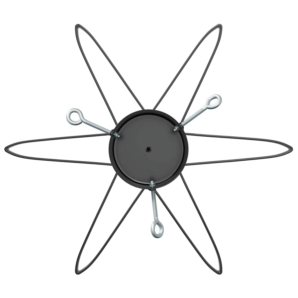 Christmas Tree Stand Black 50 x 50 x 15.5 cm Steel
