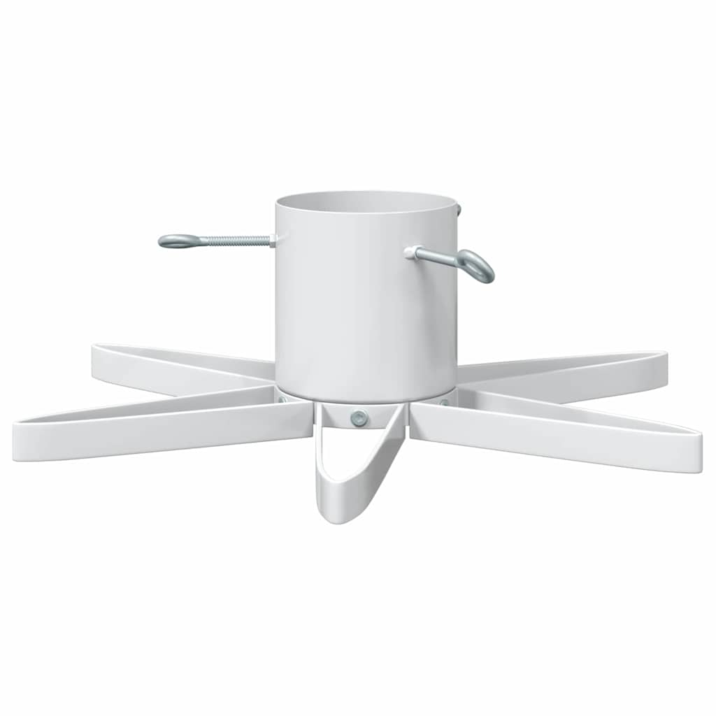 Christmas Tree Stand White 50 x 50 x 15.5 cm Steel