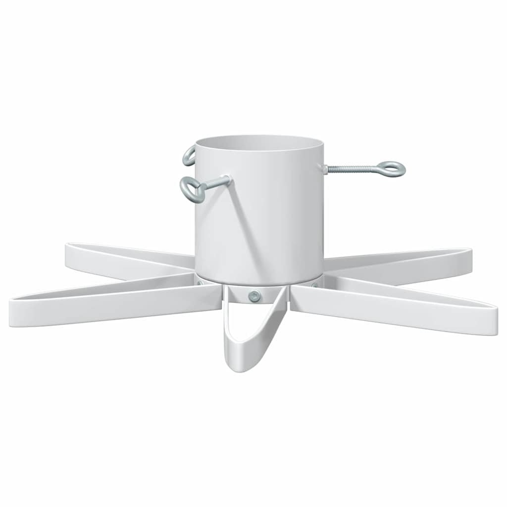 Christmas Tree Stand White 50 x 50 x 15.5 cm Steel