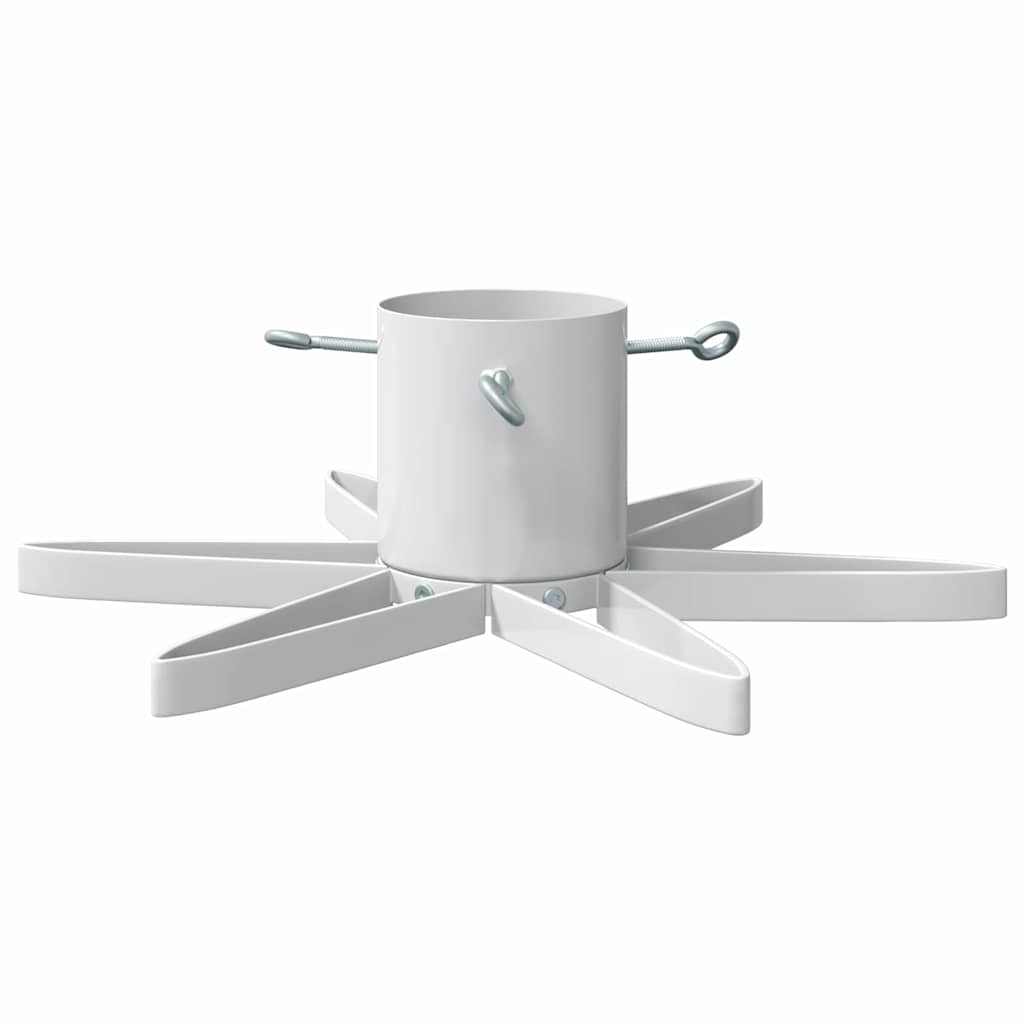 Christmas Tree Stand White 50 x 50 x 15.5 cm Steel