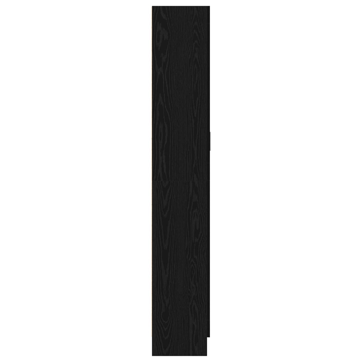 Book Cabinet Black Oak 82.5 x 30.5 x 185 cm Engineered Wood