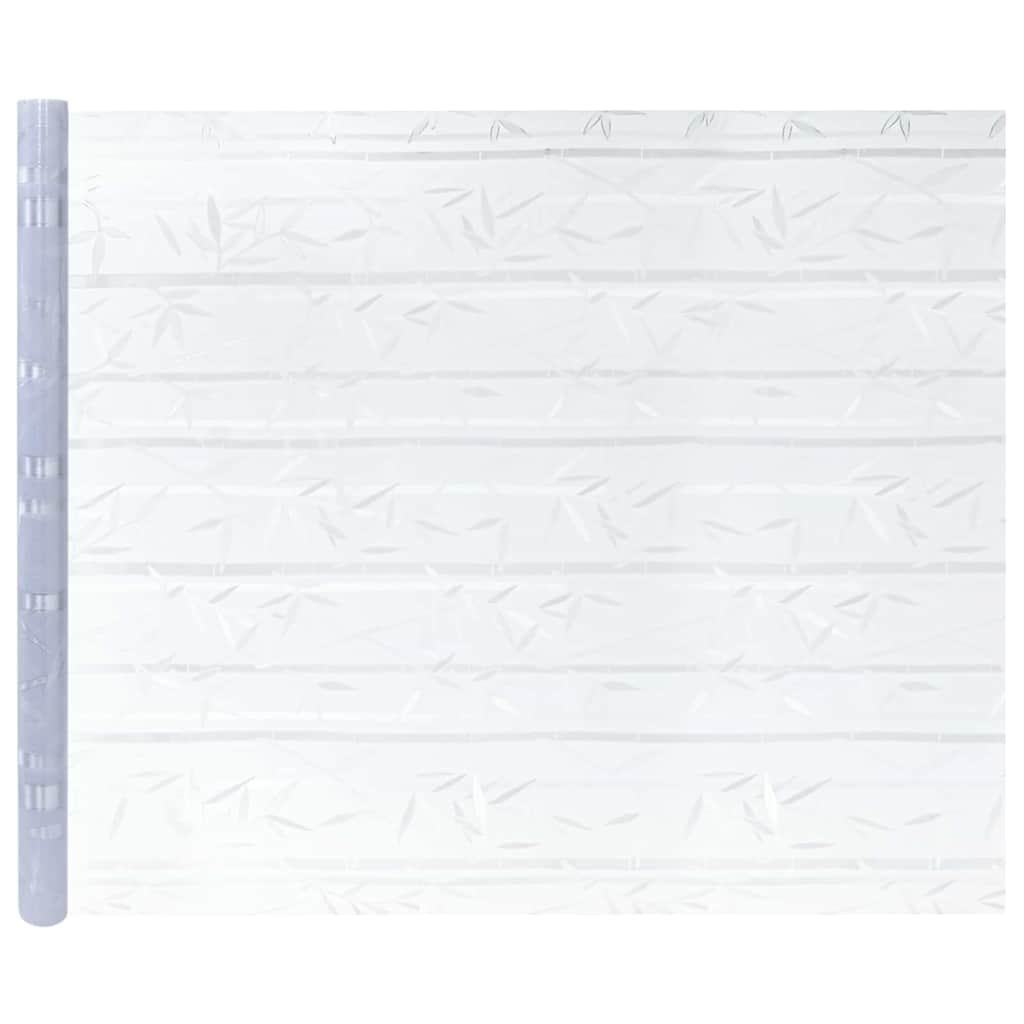Static Window Film Bamboo Pattern 60 x 500 cm PVC
