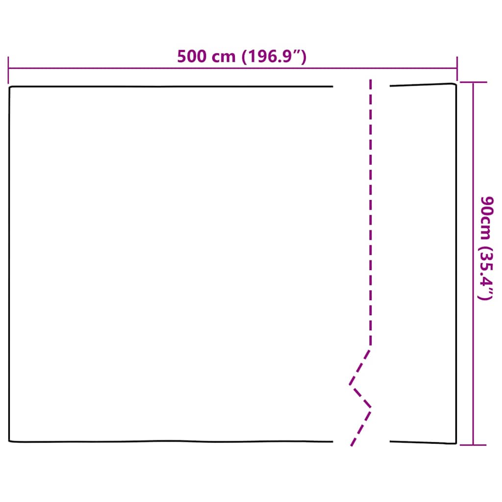 Static Window Film Bamboo Pattern 90 x 500 cm PVC