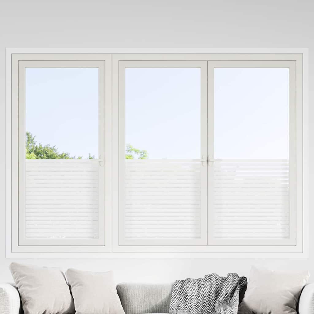 Static Window Film Blinds Pattern 45 x 500 cm PVC