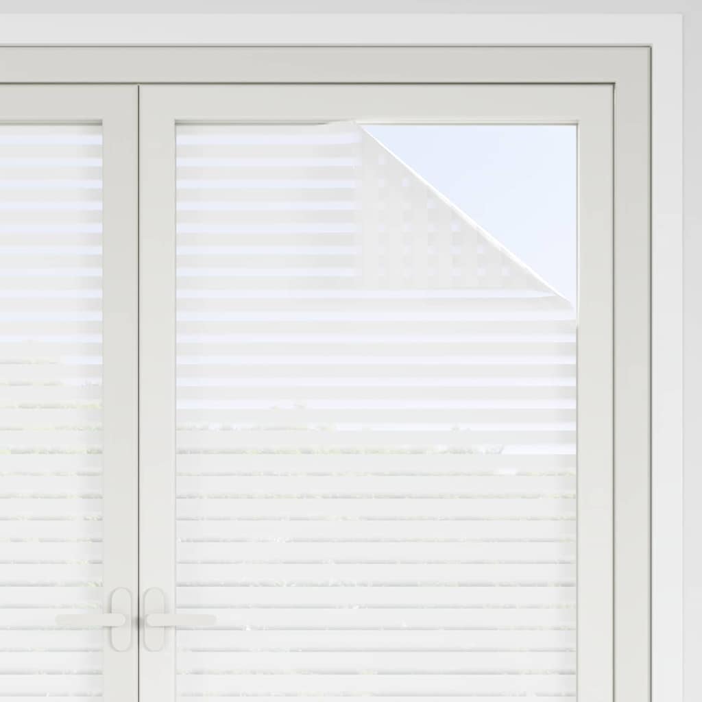 Static Window Film Blinds Pattern 60 x 500 cm PVC