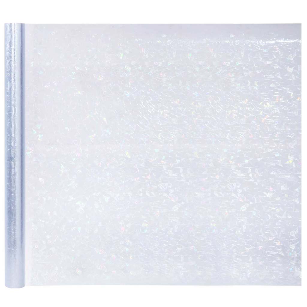 Static Window Film Transparent 90 x 1000 cm PVC