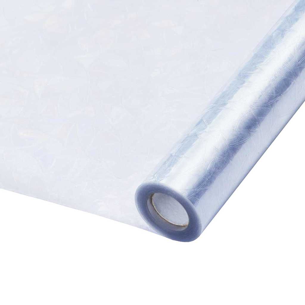 Static Window Film Transparent 90 x 2000 cm PVC