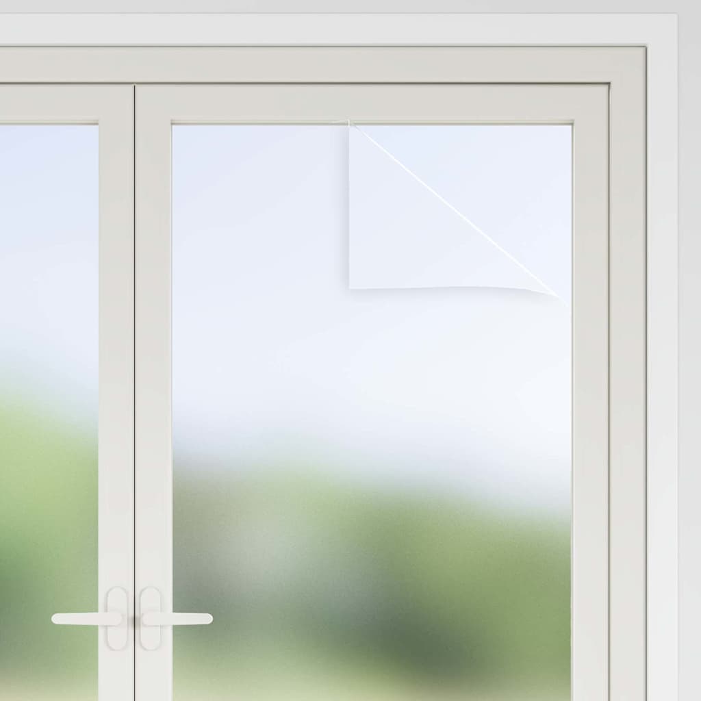 Self-adhesive Window Film Frosted Grey 45 x 2000 cm PVC