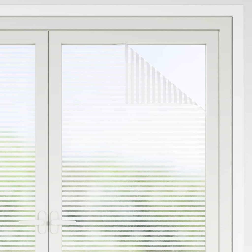 Self-adhesive Window Film Frosted stripes 45 x 1000 cm PVC