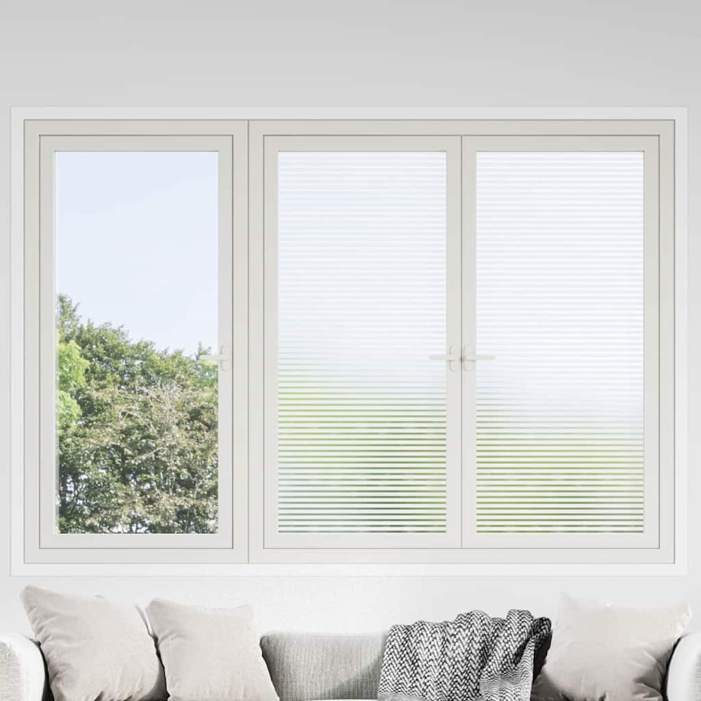 Self-adhesive Window Film Frosted stripes 90 x 2000 cm PVC