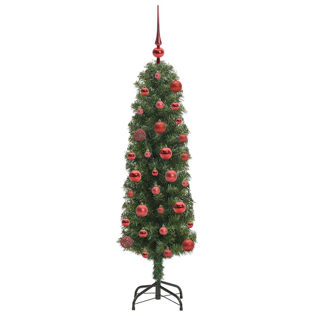Artificial Christmas Tree with 150 LEDs with Stand Green 120 cm