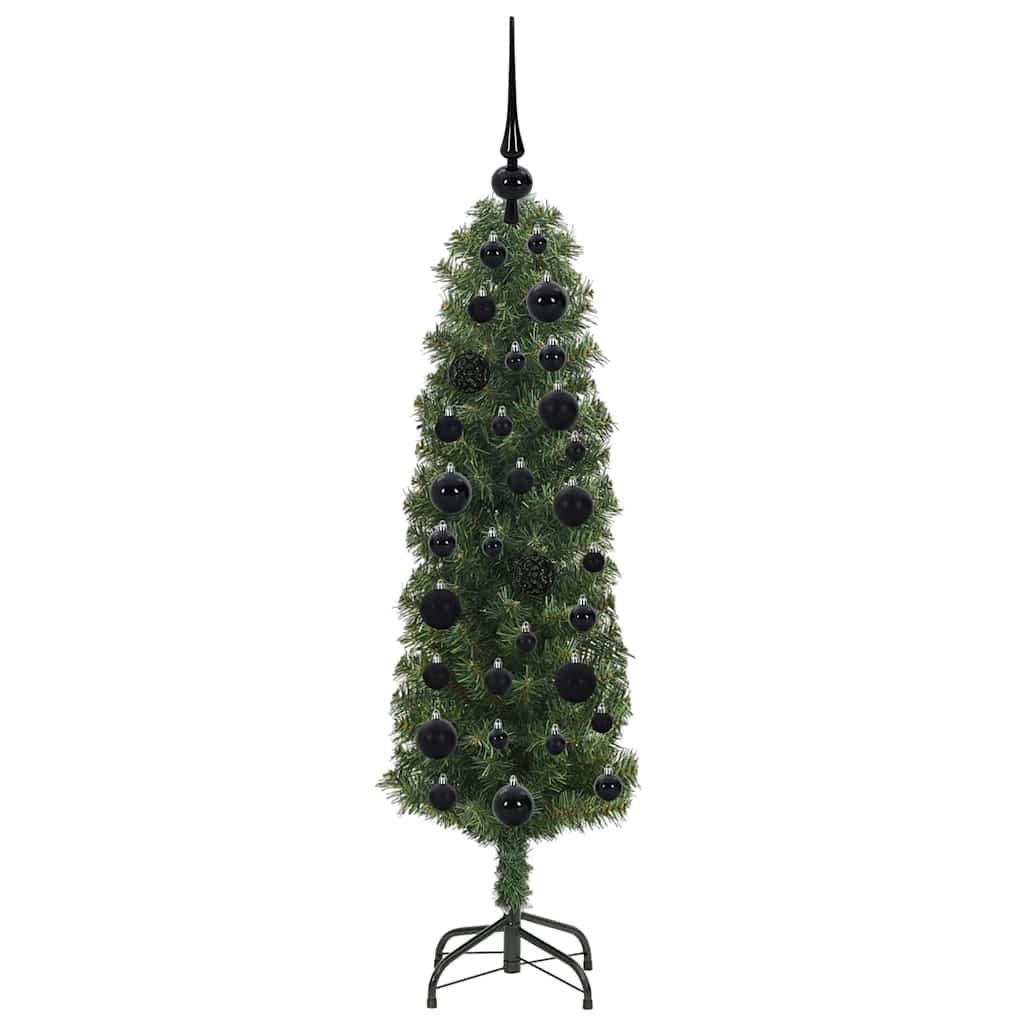 Artificial Christmas Tree with 150 LEDs with Stand Green 120 cm