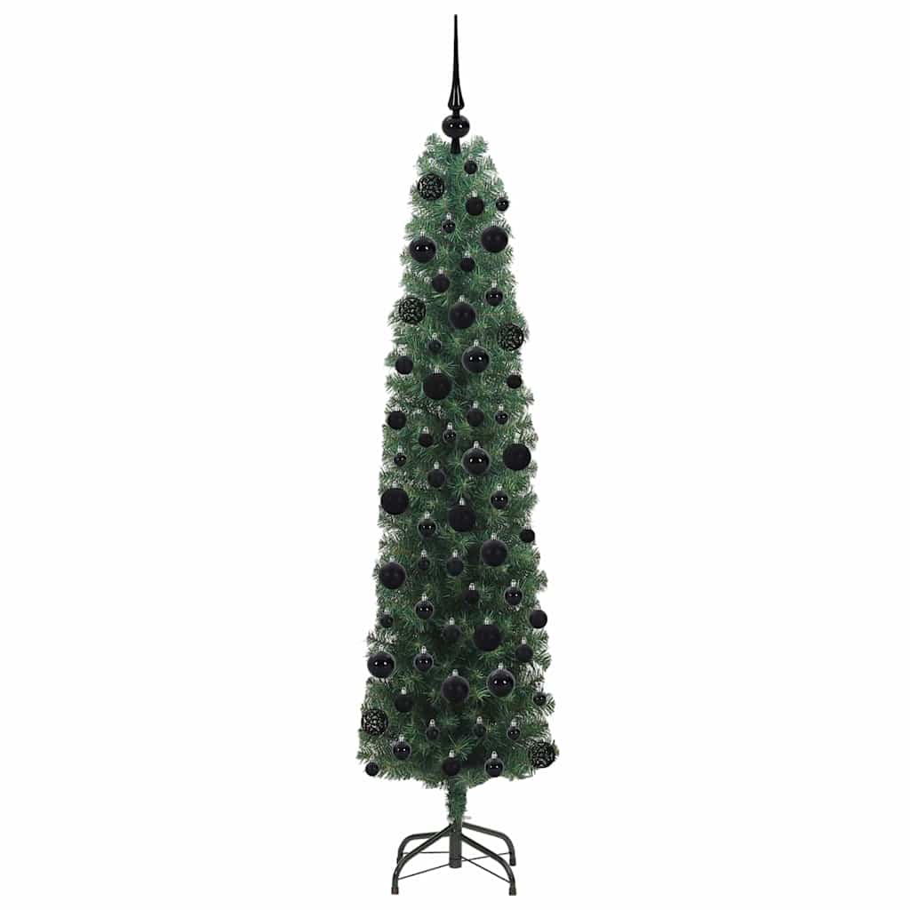 Artificial Christmas Tree with 300 LEDs with Stand Green 180 cm
