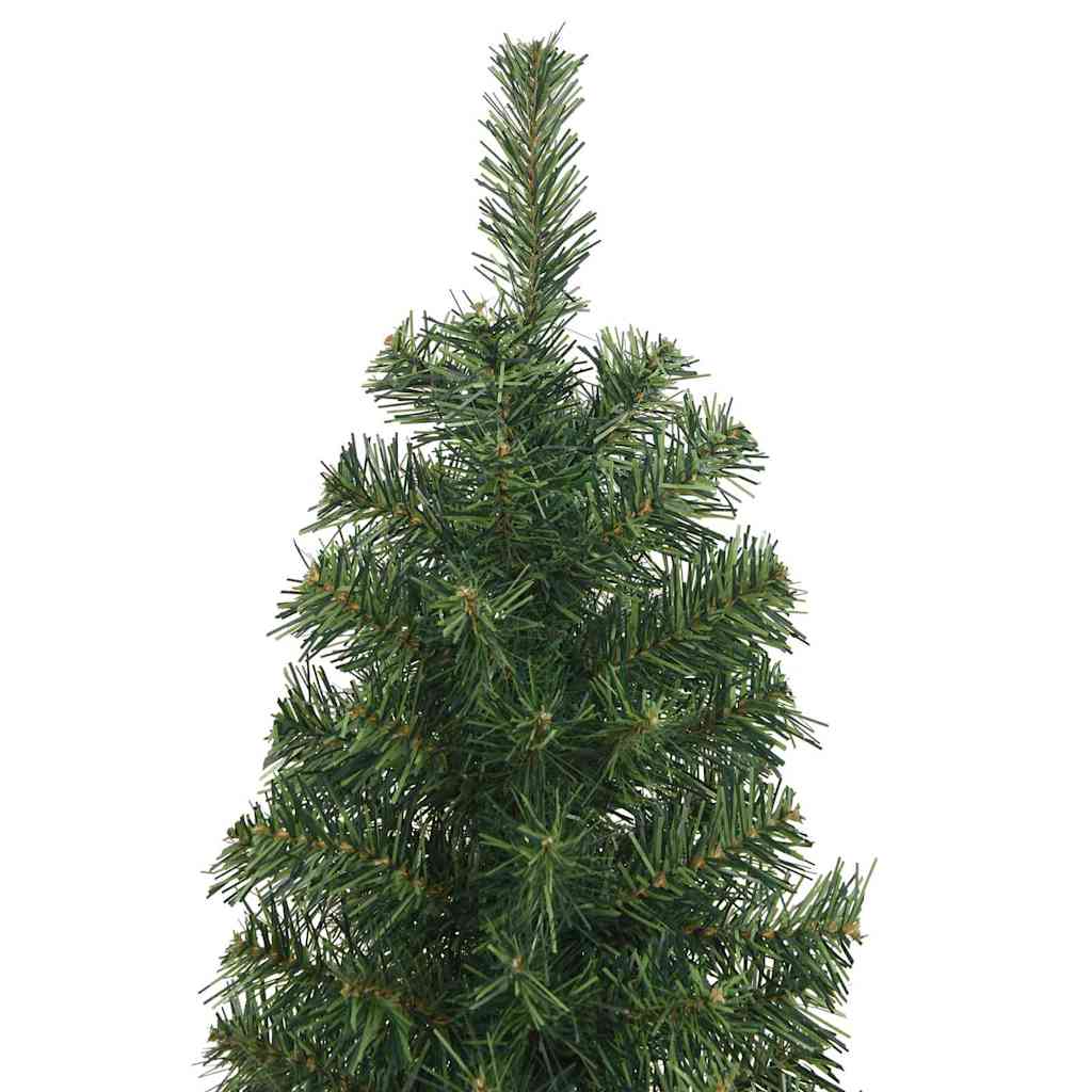 Artificial Christmas Tree with LED Light Green 210 cm