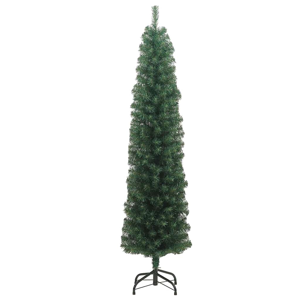 Artificial Christmas Tree with LED Light Green 210 cm
