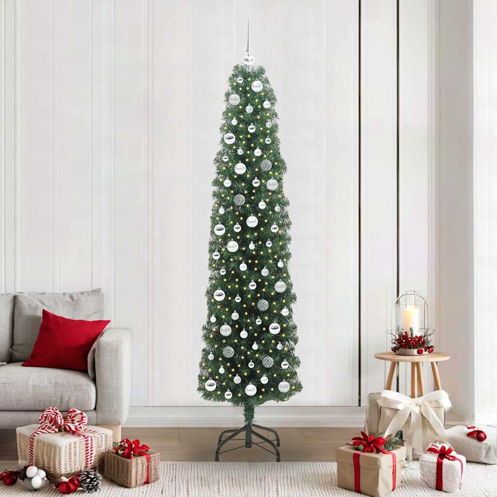 Artificial Christmas Tree Green 210 cm