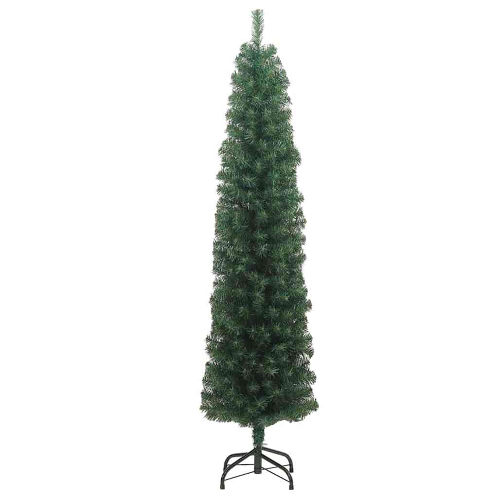 Artificial Christmas Tree with LED Light Green 240 cm
