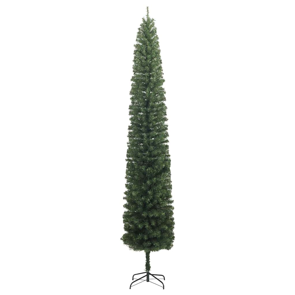 Artificial Christmas Tree with 300 LEDs with Stand Green 270 cm