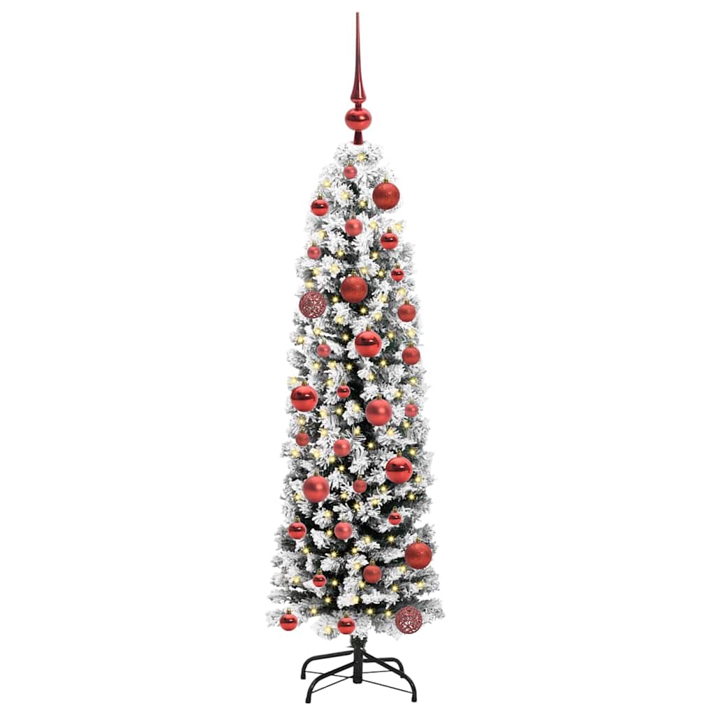 Artificial Christmas Tree with 150 LEDs with Stand Green 120 cm
