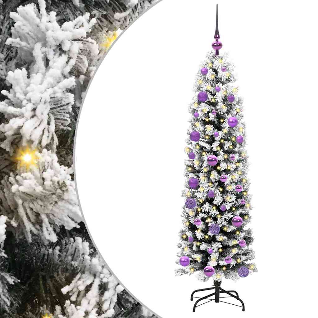 Artificial Christmas Tree with 150 LEDs with Stand Green 150 cm