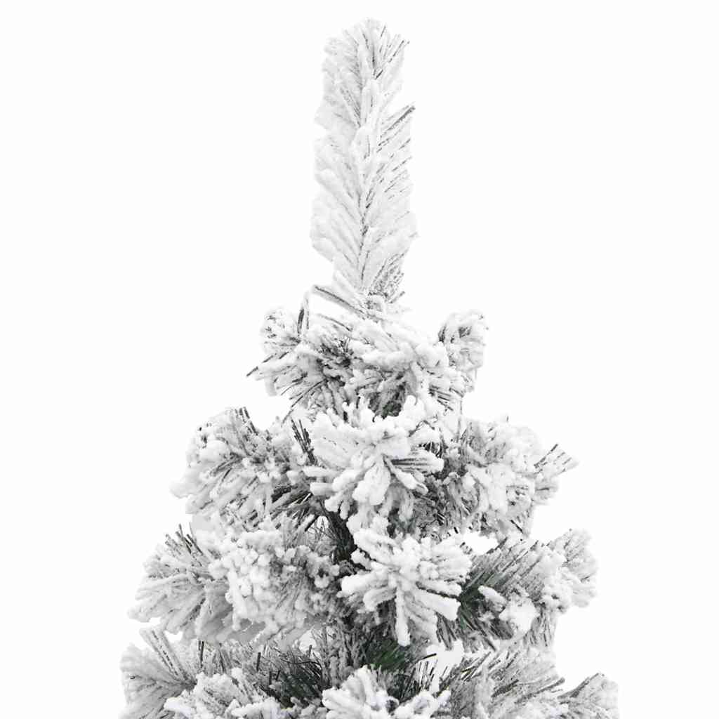 Artificial Christmas Tree with 300 LEDs with Stand Green 210 cm