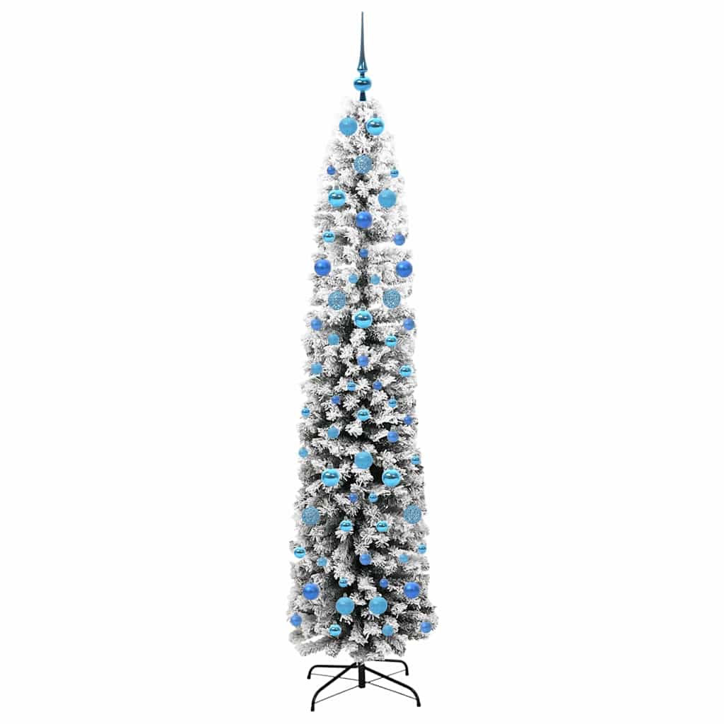 Artificial Christmas Tree with 300 LEDs with Stand Green 210 cm