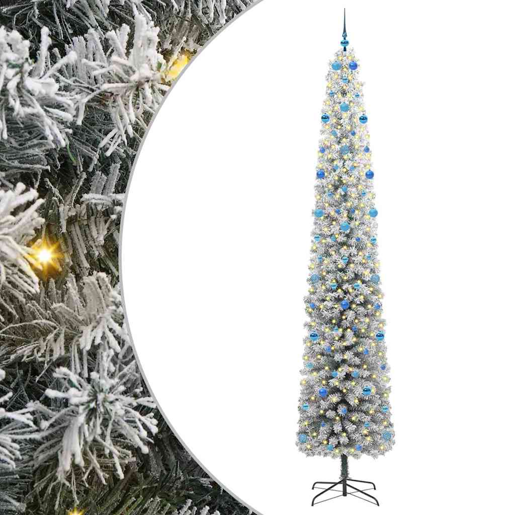 Artificial Christmas Tree with 300 LEDs with Stand Green 300 cm