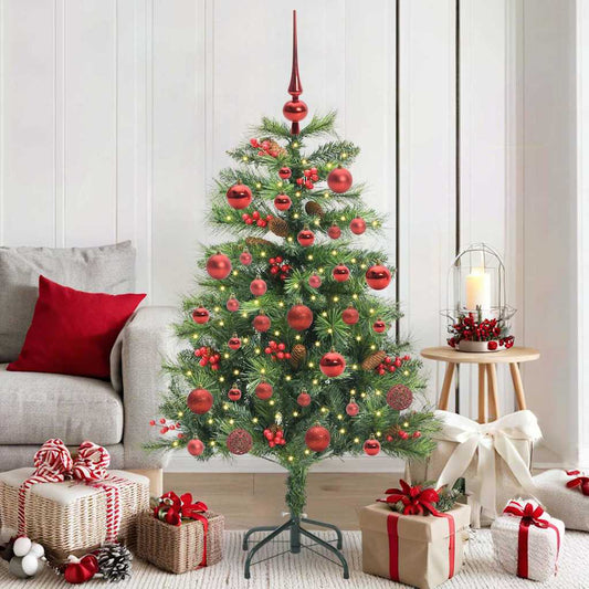 Artificial Christmas Tree Green 150 cm PVC and Metal