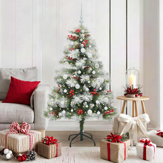 Artificial Christmas Tree Green and white 150 cm