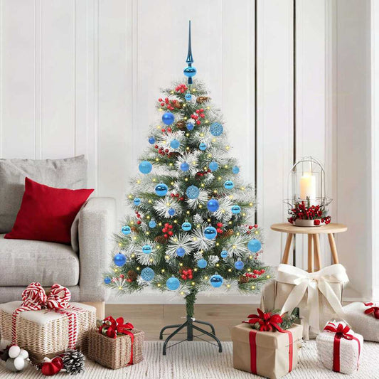 Artificial Christmas Tree Green and white 150 cm