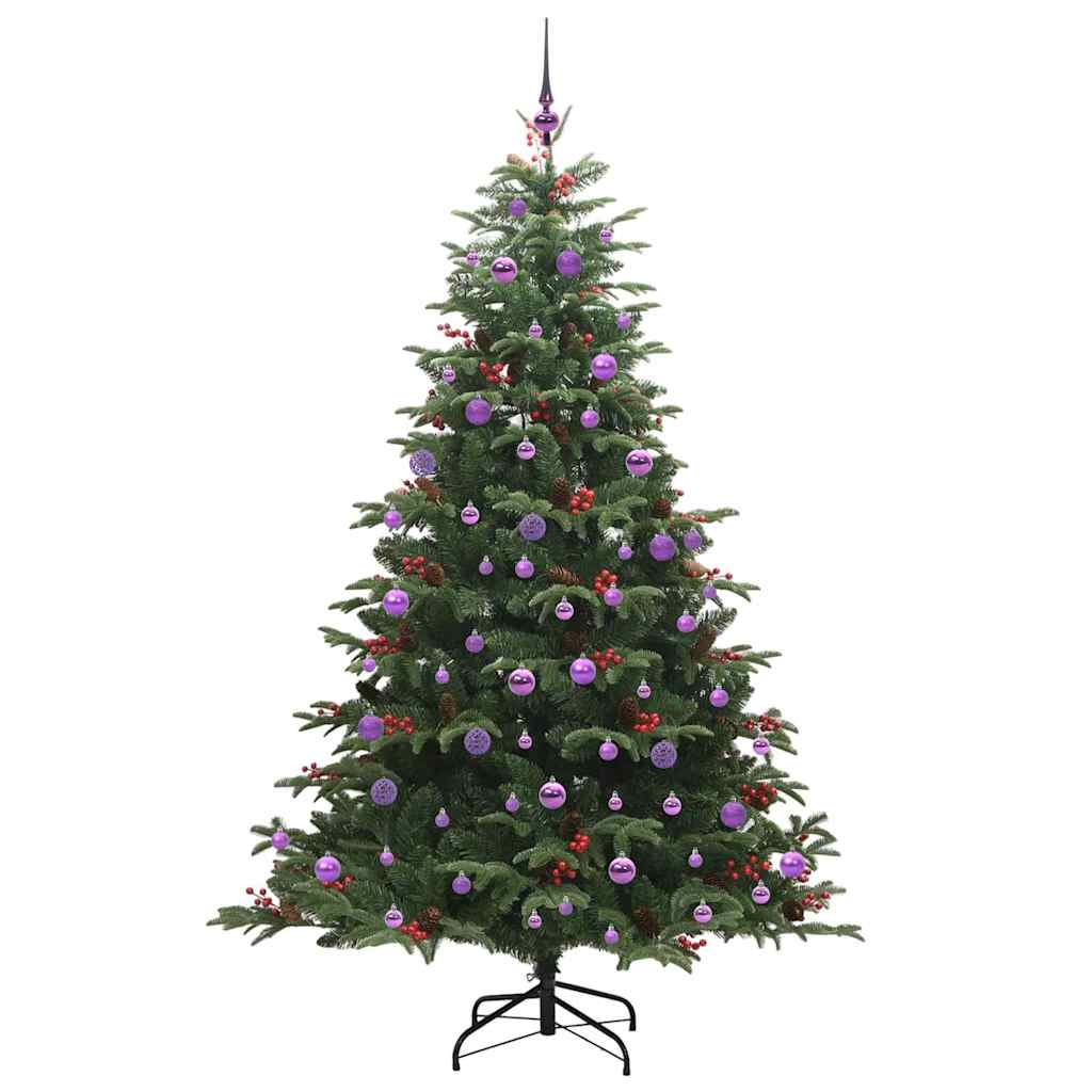 Artificial Christmas Tree with 300 LEDs Green 210 cm