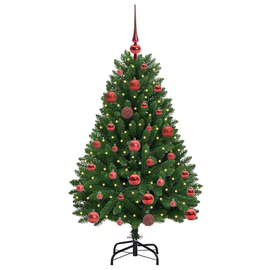 Artificial Christmas Tree Green 120 cm PVC and Metal