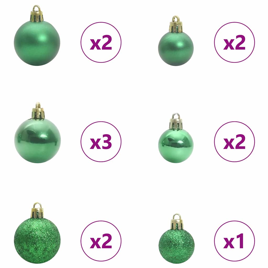 Artificial Christmas Tree Green 120 cm PVC and Metal