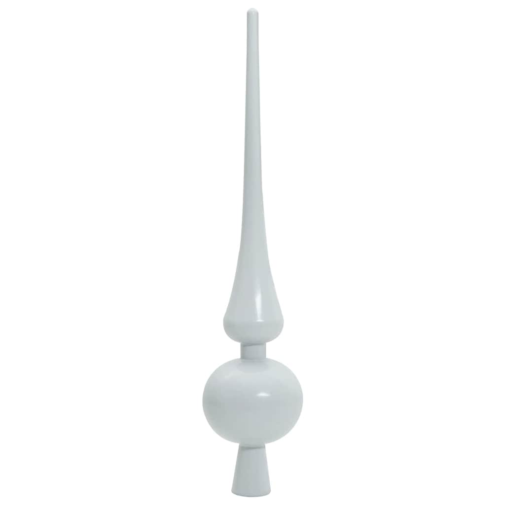 Artificial Christmas Tree Green and White 150 cm PVC and Metal