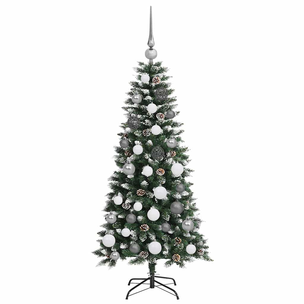 vidaXL Artificial Christmas Tree Green 120 cm PVC