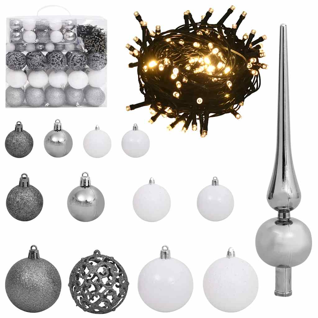 vidaXL Artificial Christmas Tree Green PVC