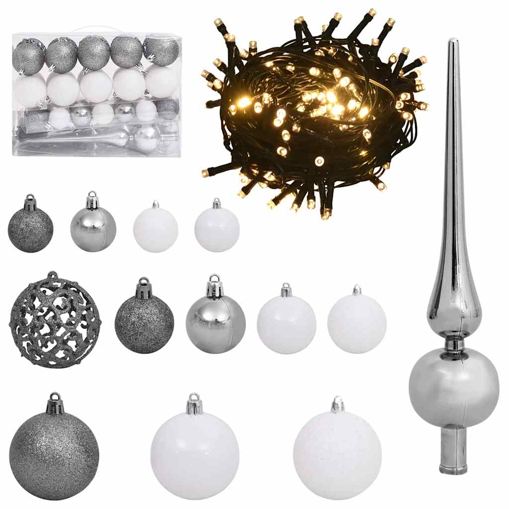 vidaXL Artificial Christmas Tree Green 120 cm PVC