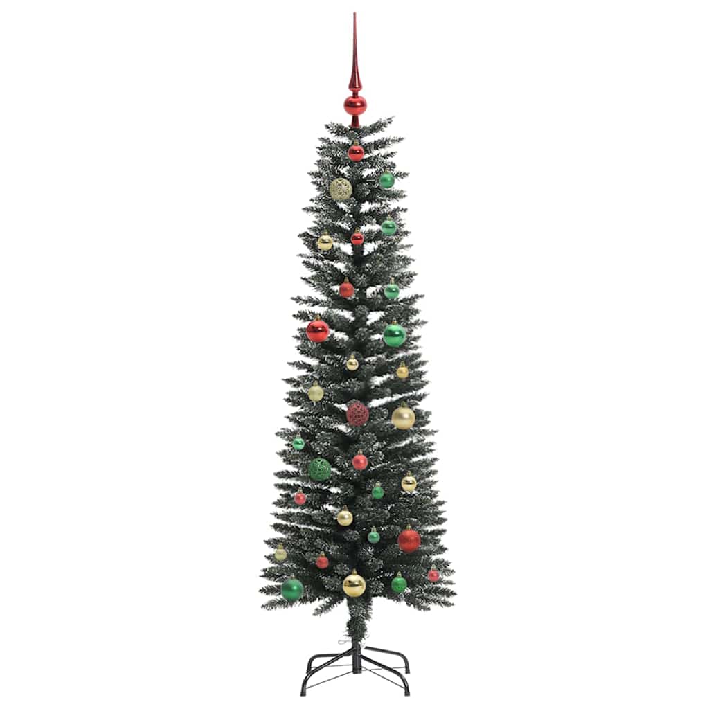 Artificial Christmas Tree with 150 LEDs with Stand Green 150 cm