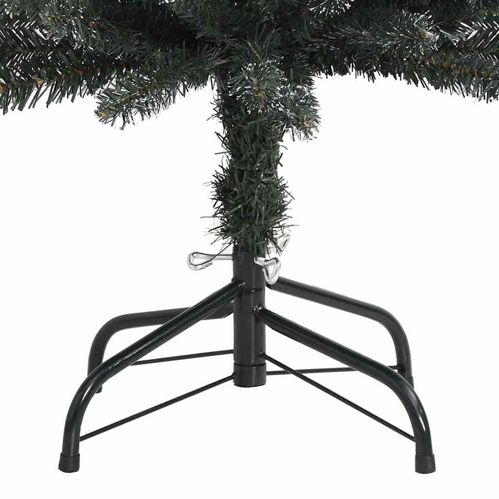 Artificial Christmas Tree with 300 LEDs with Stand Green 240 cm
