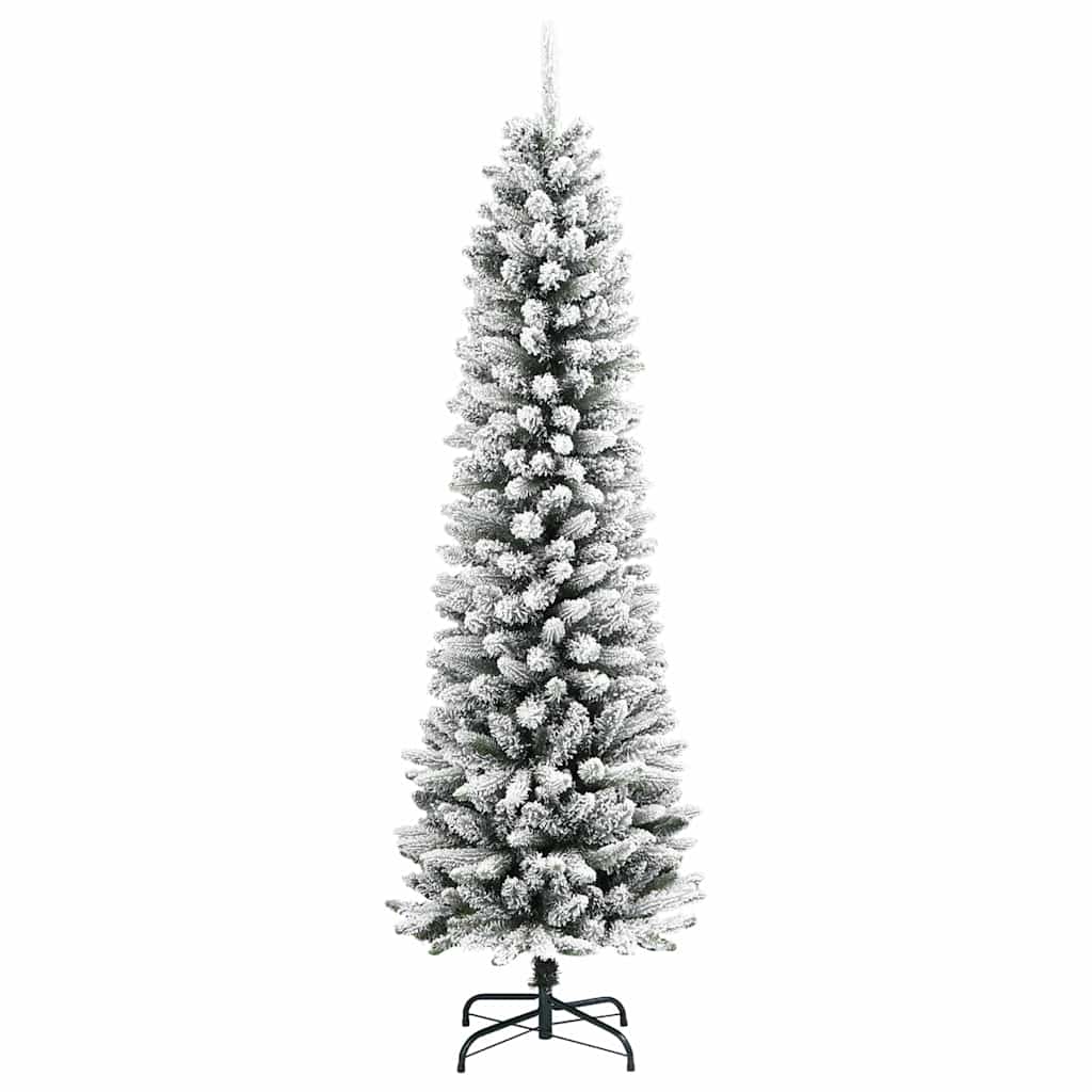 Artificial Christmas Tree with 150 LEDs with Stand White 120 cm