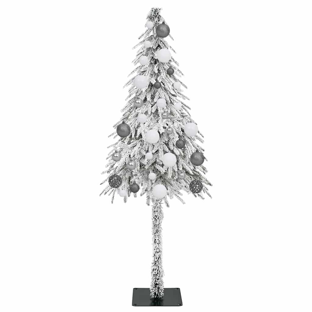 Christmas Tree with 150 LEDs White 120 cm PE and Steel