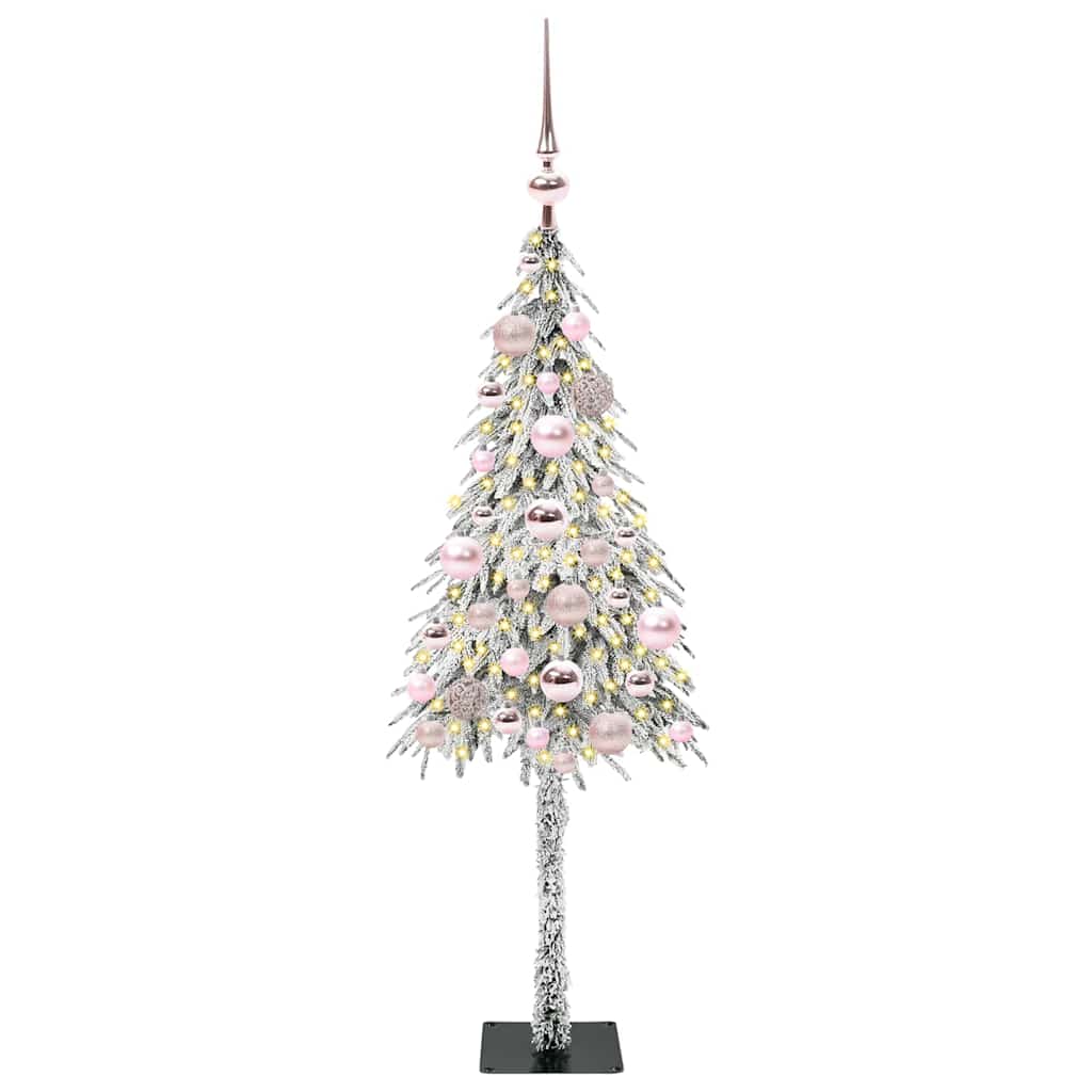 Christmas Tree with 150 LEDs White 120 cm PE and Steel