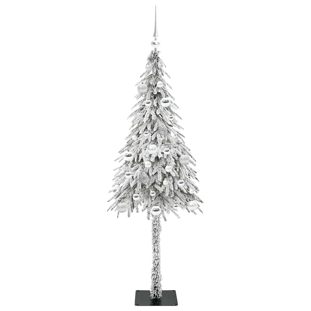 Christmas Tree with 150 LEDs White 150 cm PE and Steel
