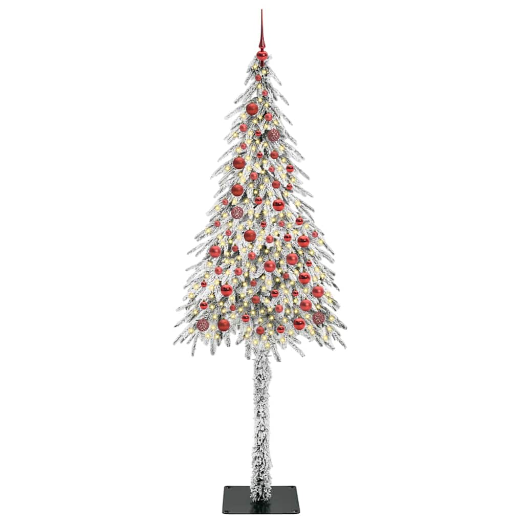 Christmas Tree White 210 cm PE and Steel