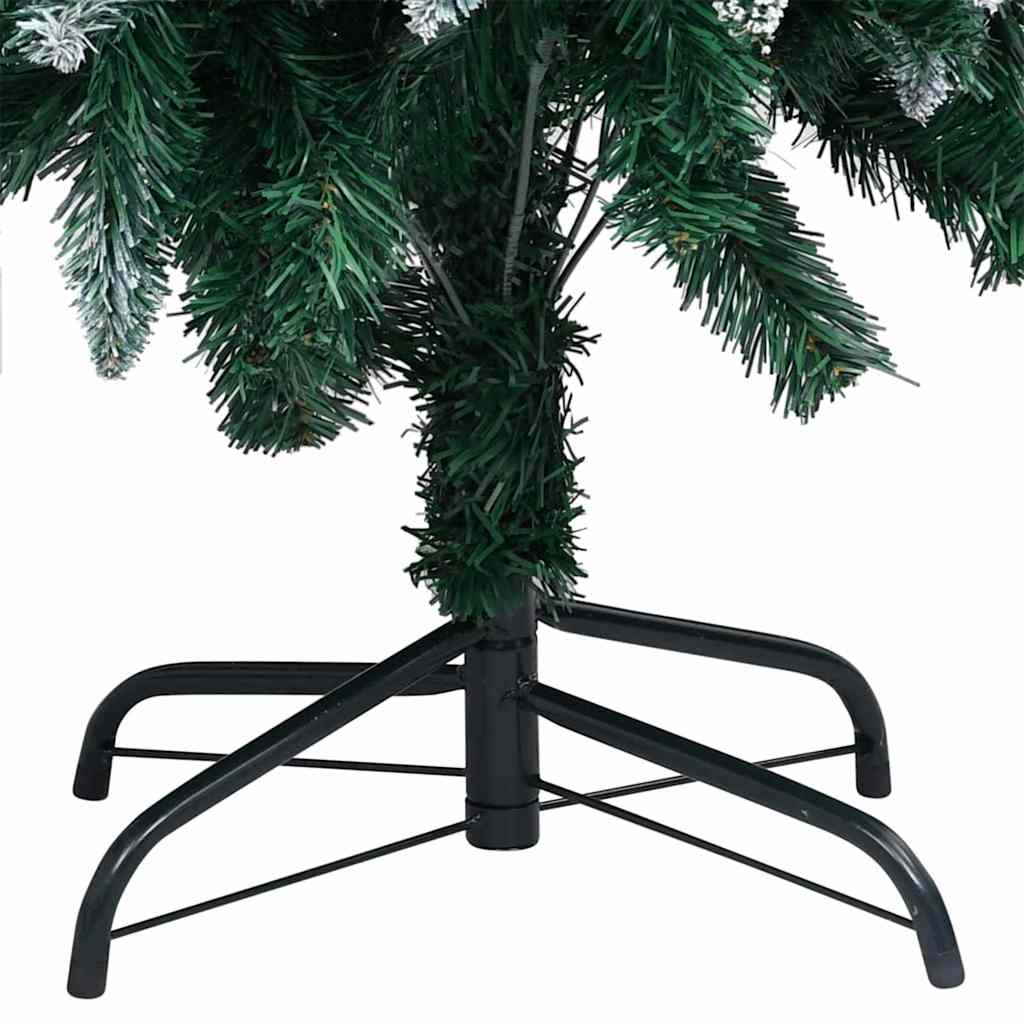Artificial Christmas Tree with 300 LEDs with Stand Green 180 cm