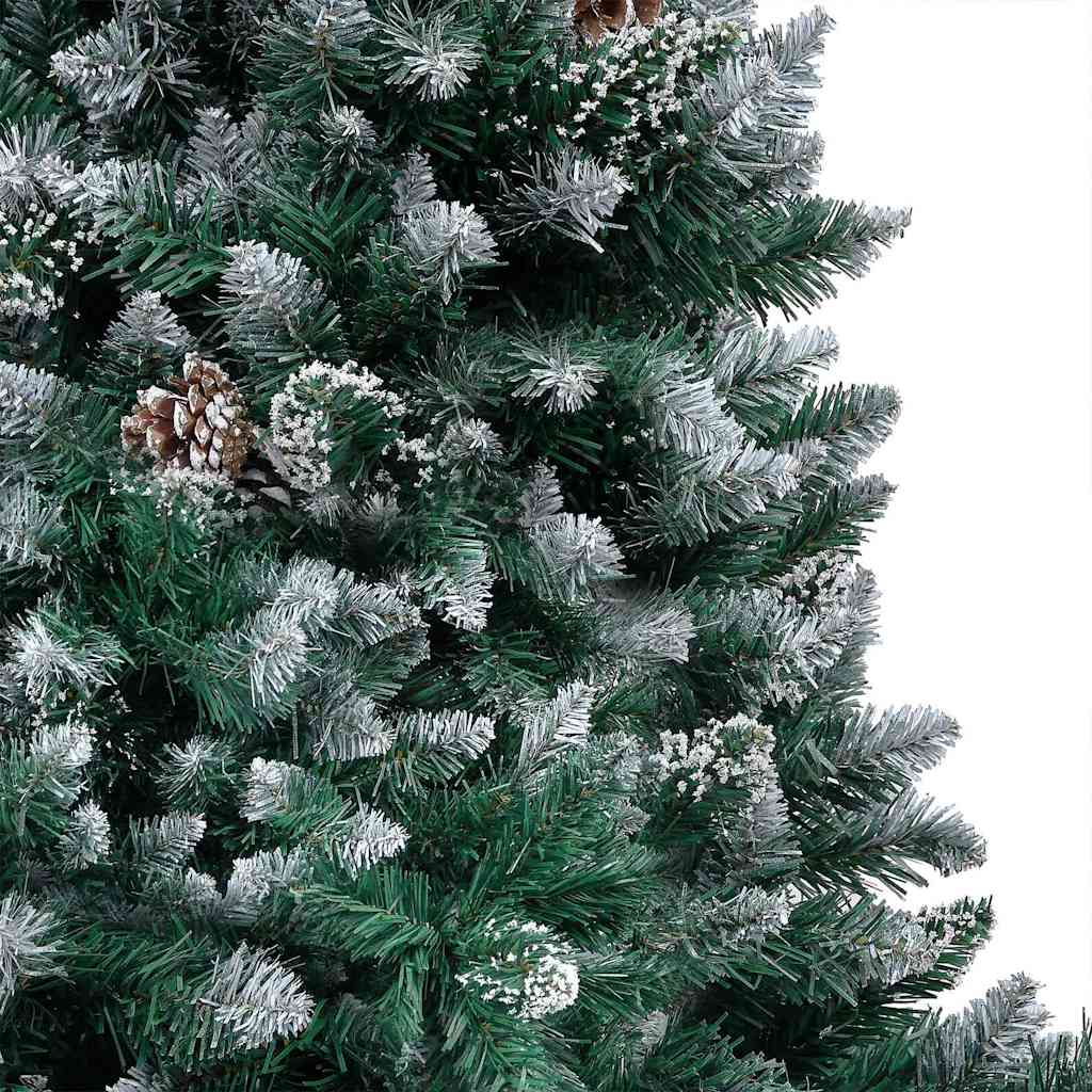 Artificial Christmas Tree with 300 LEDs with Stand Green 180 cm
