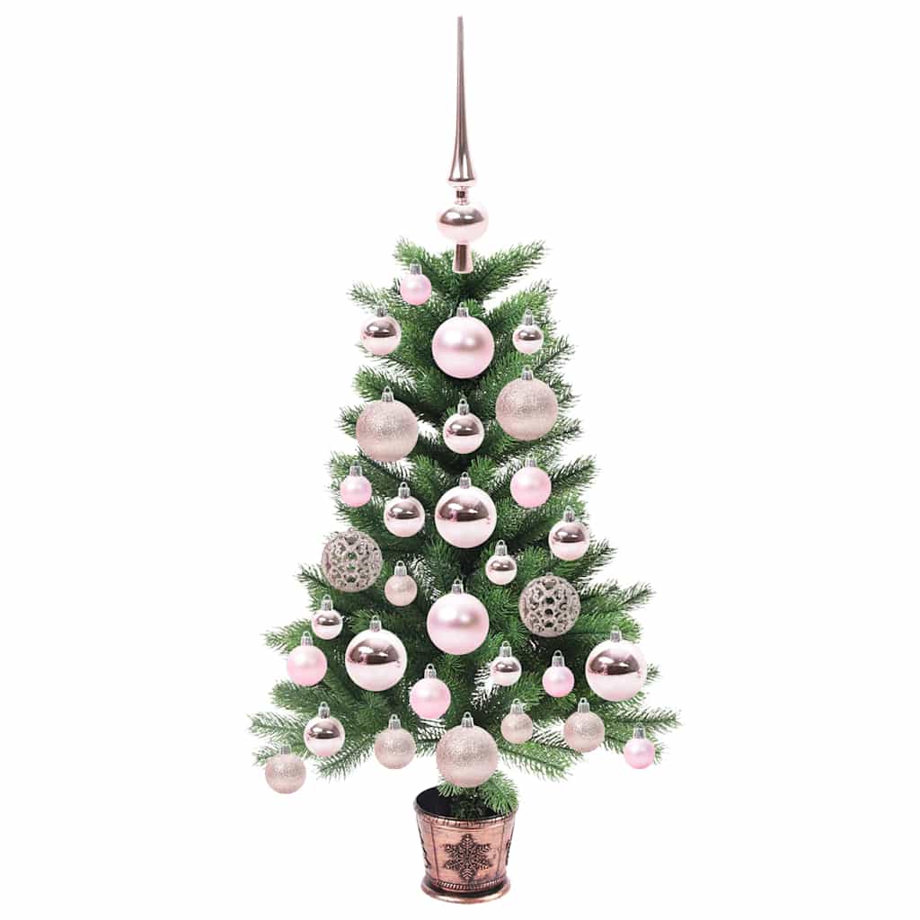 Christmas Tree with 150 LEDs with Stand Green 65 cm PE