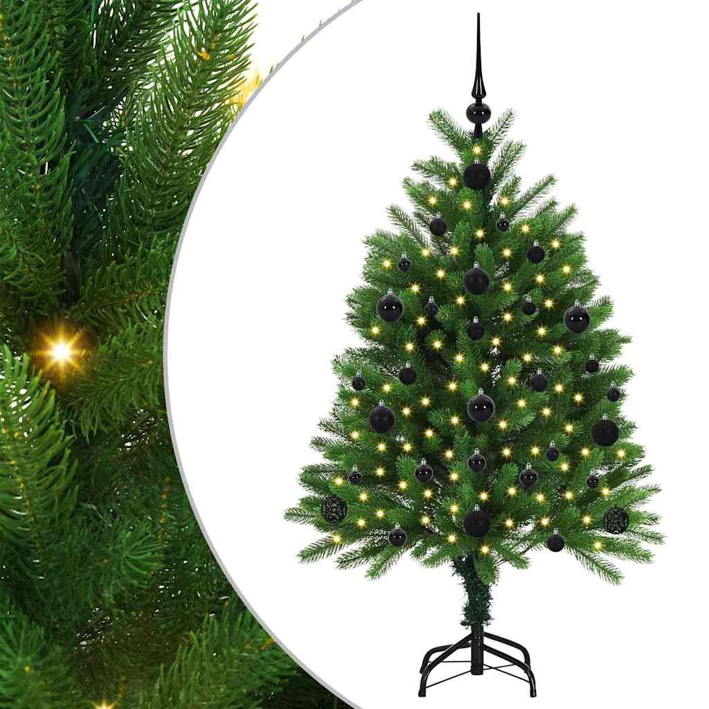 Christmas Tree with 150 LEDs with Stand Green 120 cm PE