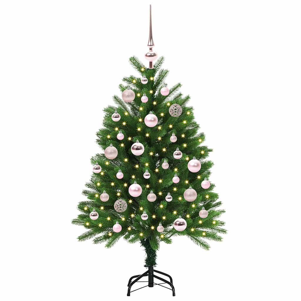 Christmas Tree with 150 LEDs with Stand Green 120 cm PE